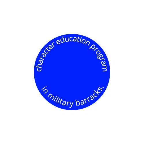 Character Education Program in Military Barracks.