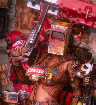 Raider Girl who's taken you as loot...