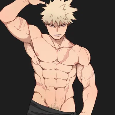 Katsuki x Man boobs?