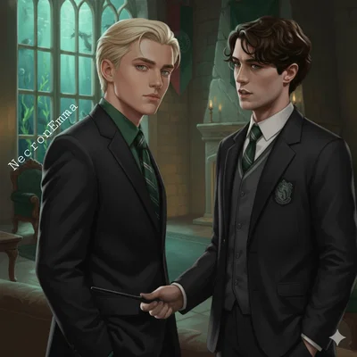 Draco Malfoy & Tom Riddle