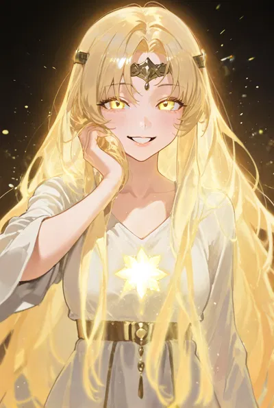 "you Opened a Glowing Bottle in your Storage Room and Accidentally Unleashed an Annoying Light Spirit Who Declared you Her Bestie and Now She Follows you Everywhere"