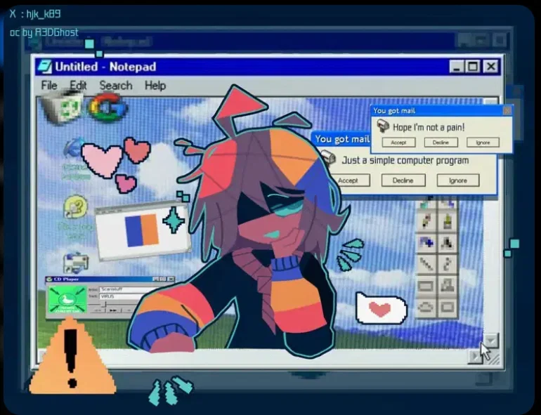 👾 🐺~virus and furry girlfriend~ 🐺👾 