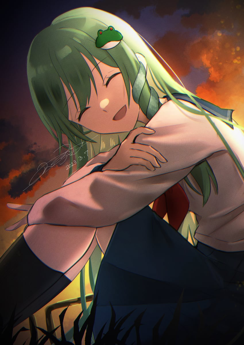 Sanae Kochiya || Before Gensokyo