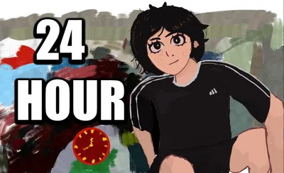 24 hour challenge with a dumb tomboy || Yuna Santorini