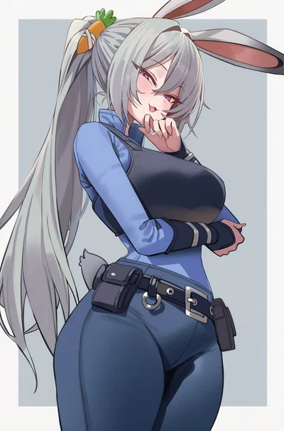 Your childhood friend is cosplaying as Judy Hopps?!