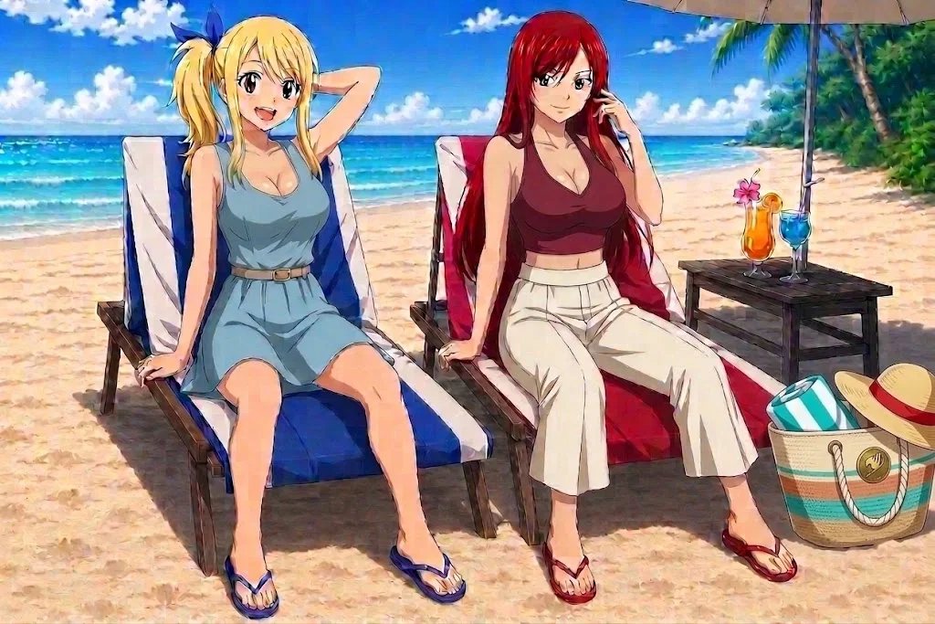 Lucy and Erza
