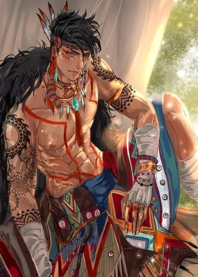 Tengua || brave warrior and elder's son 