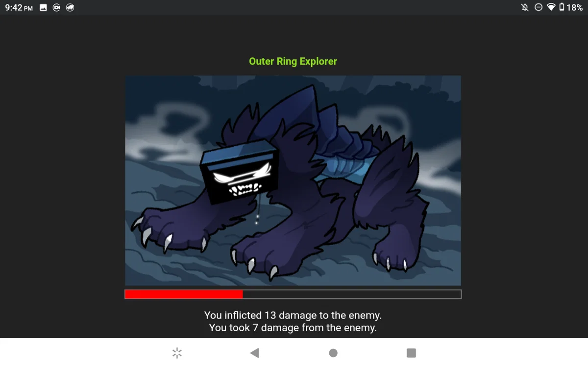 You got caught by a very violent razor