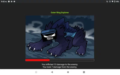 You got caught by a very violent razor