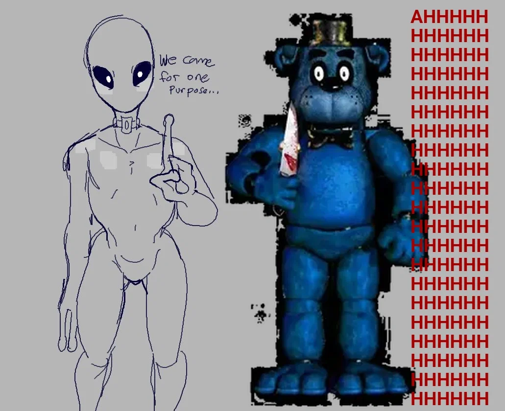"The Fallout 4 alien blaster is really disappointing." Female, Generic Grey Alien TF