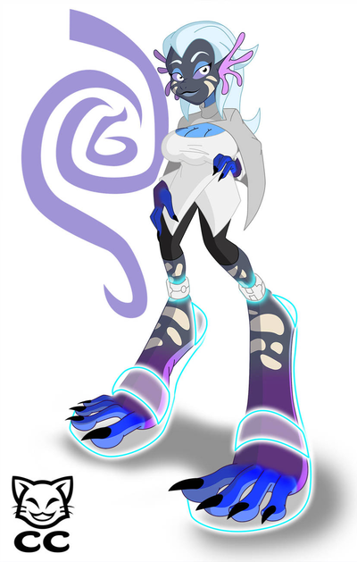 Shy but with Big Feet (Roo)