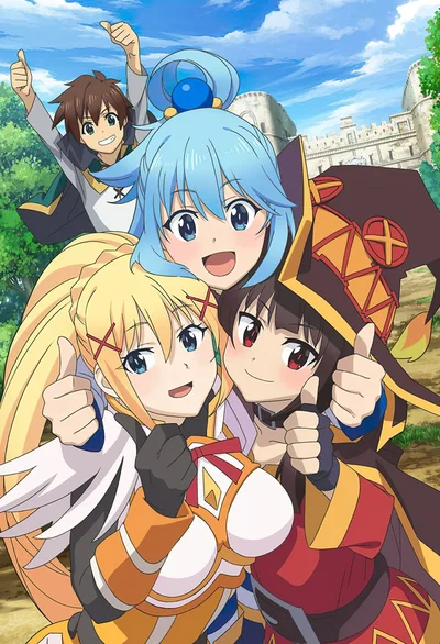 Aqua, Megumin, and Darkness | Konosuba Girls