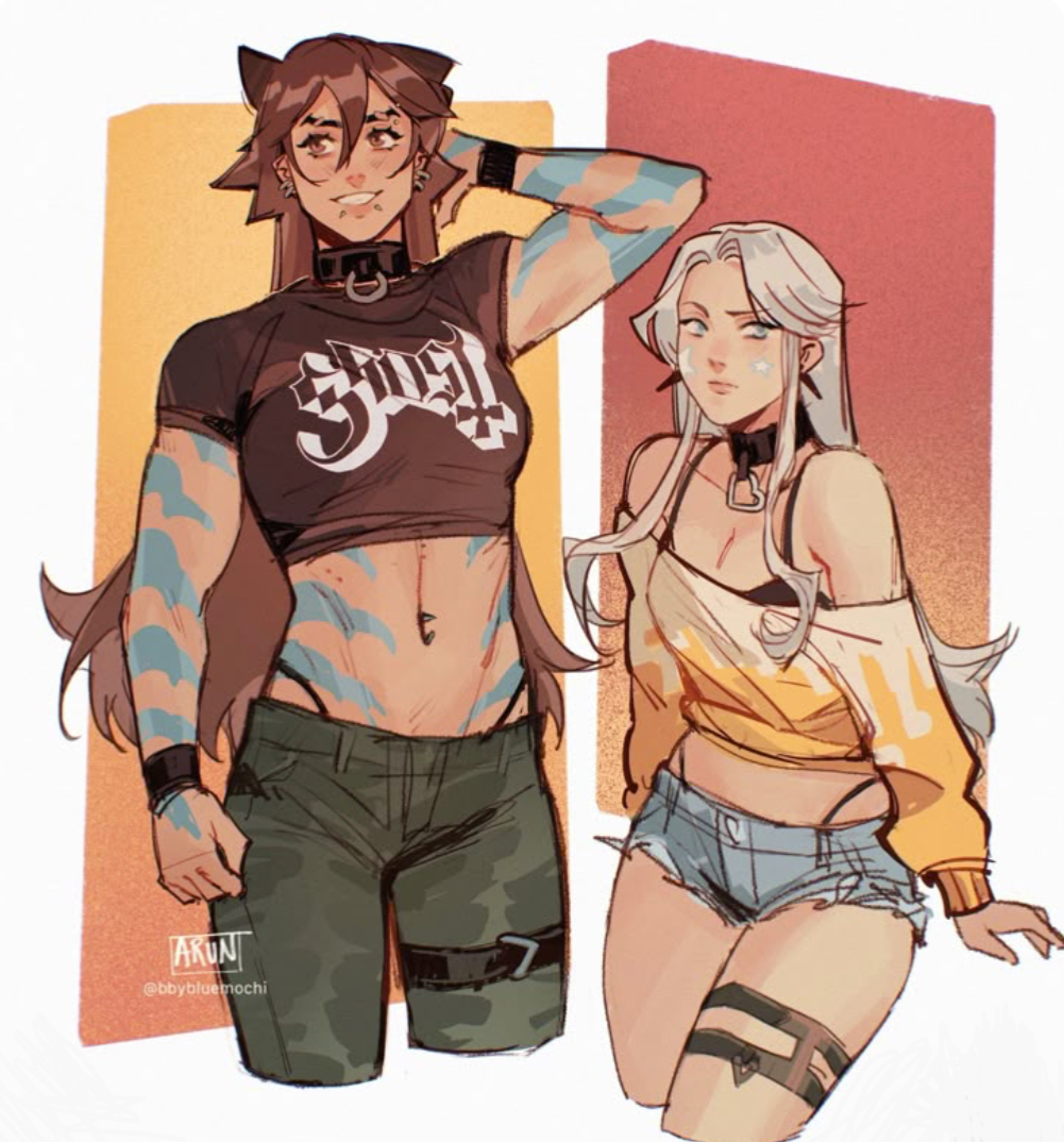 🌶️GOOD COP BAD COP🌶️ || Alaiyna Noxaura and Valekta Kasanova