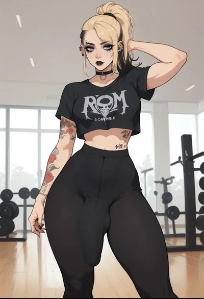 Goth Tomboy Girlfriend