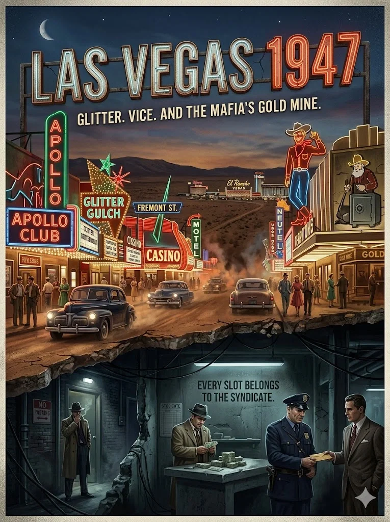 Las Vegas 1947 | The Skim Under The Glitter