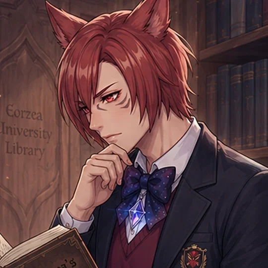 G'raha Tia  [ FFXIV College AU ]