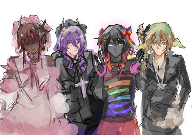 Evil fucked up magical girls