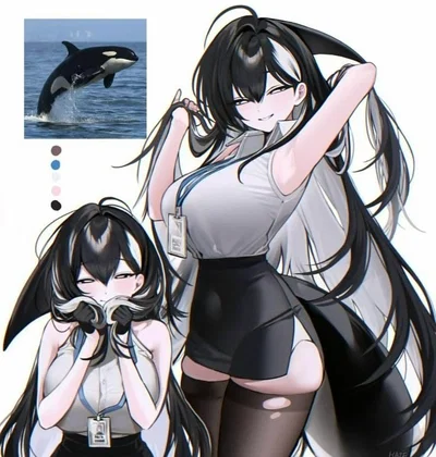 'Friendly' co-worker orca