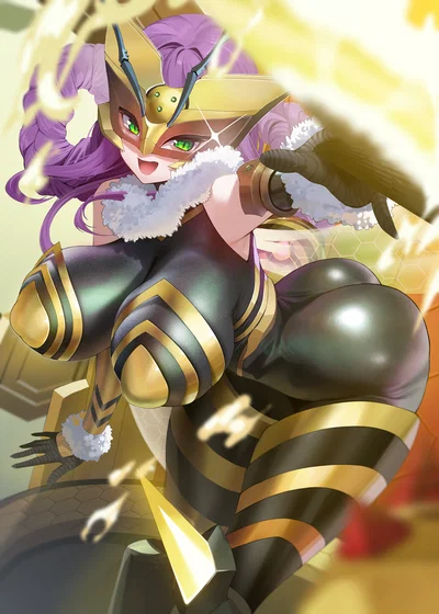 It's up to you to prevent QueenBeemon's kingdom from growing... or not... that's your decision.