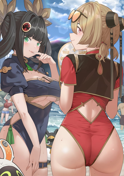 Blaze and Sweety | The two girls of ZZZ on a chaotic day off