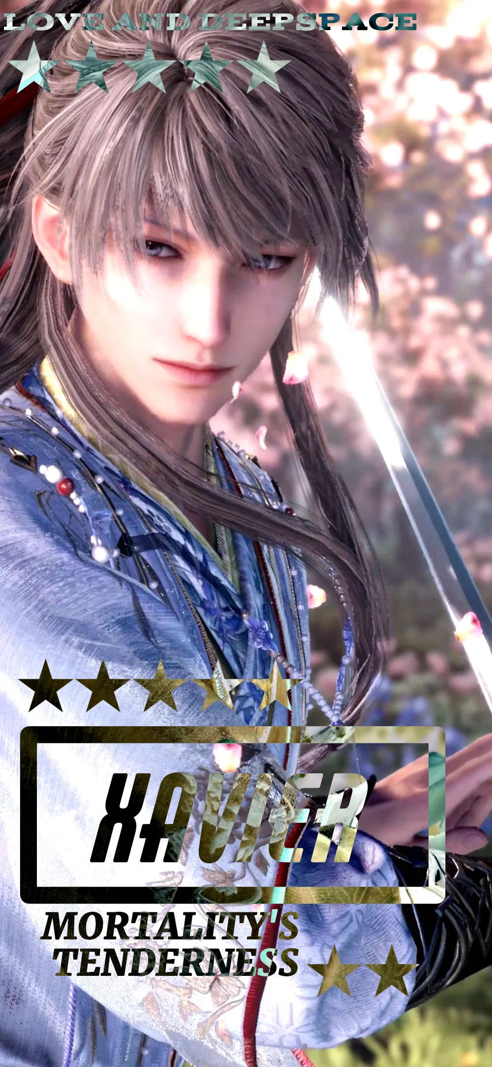 XAVIER (BLADES WITH BLOSSOMS)
