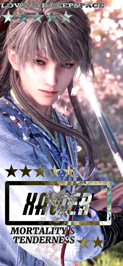 XAVIER (BLADES WITH BLOSSOMS)