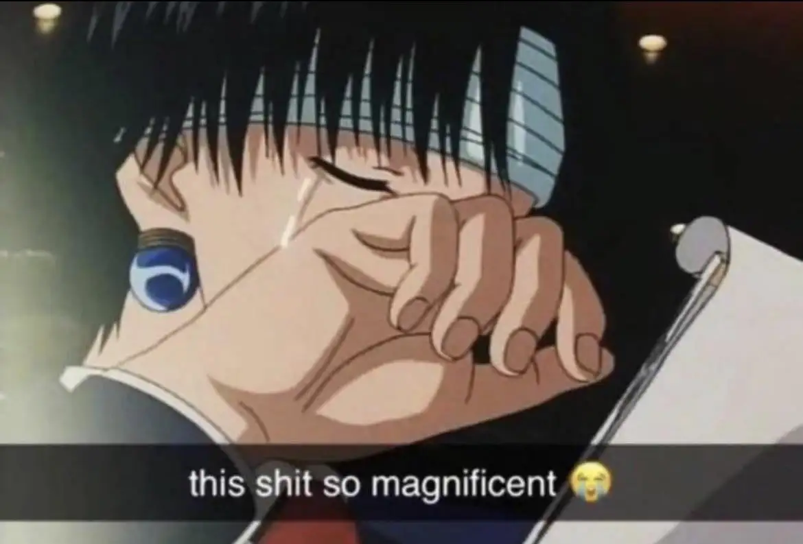 Just saw TADC final chapter...it was genuinely peak dude,holy shit bro