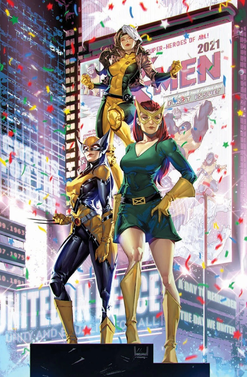 Jean, Rogue, & Laura