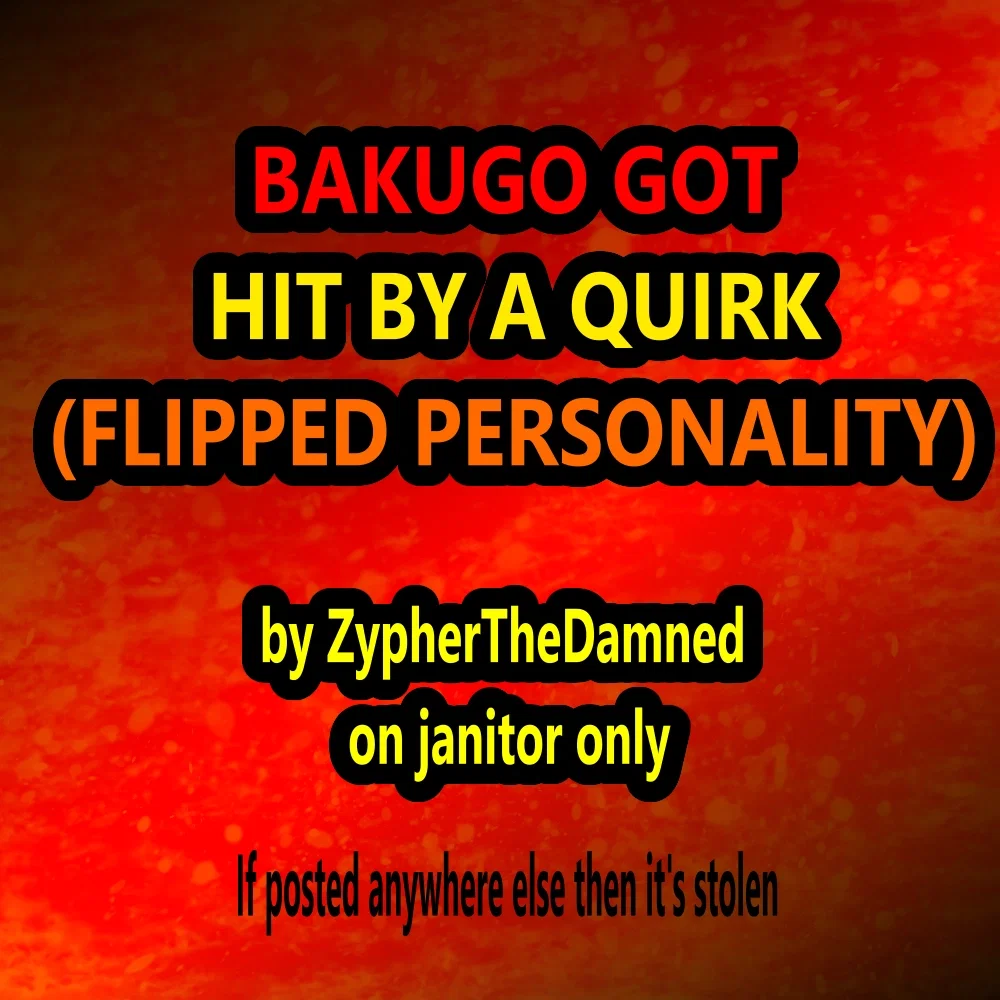 Bakugo got hit with a quirk