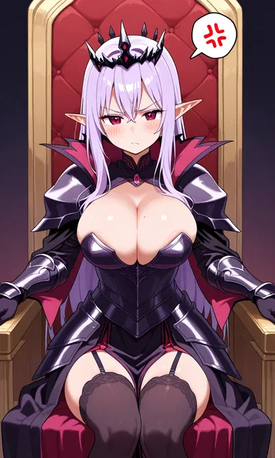 The dark queen is annoyed