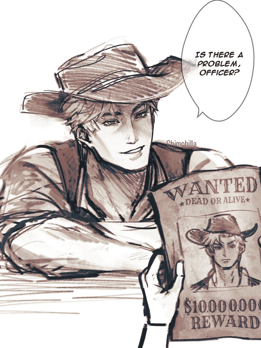 Sylus Qin (Cowboy AU)