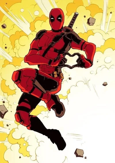 Deadpool at your house. 