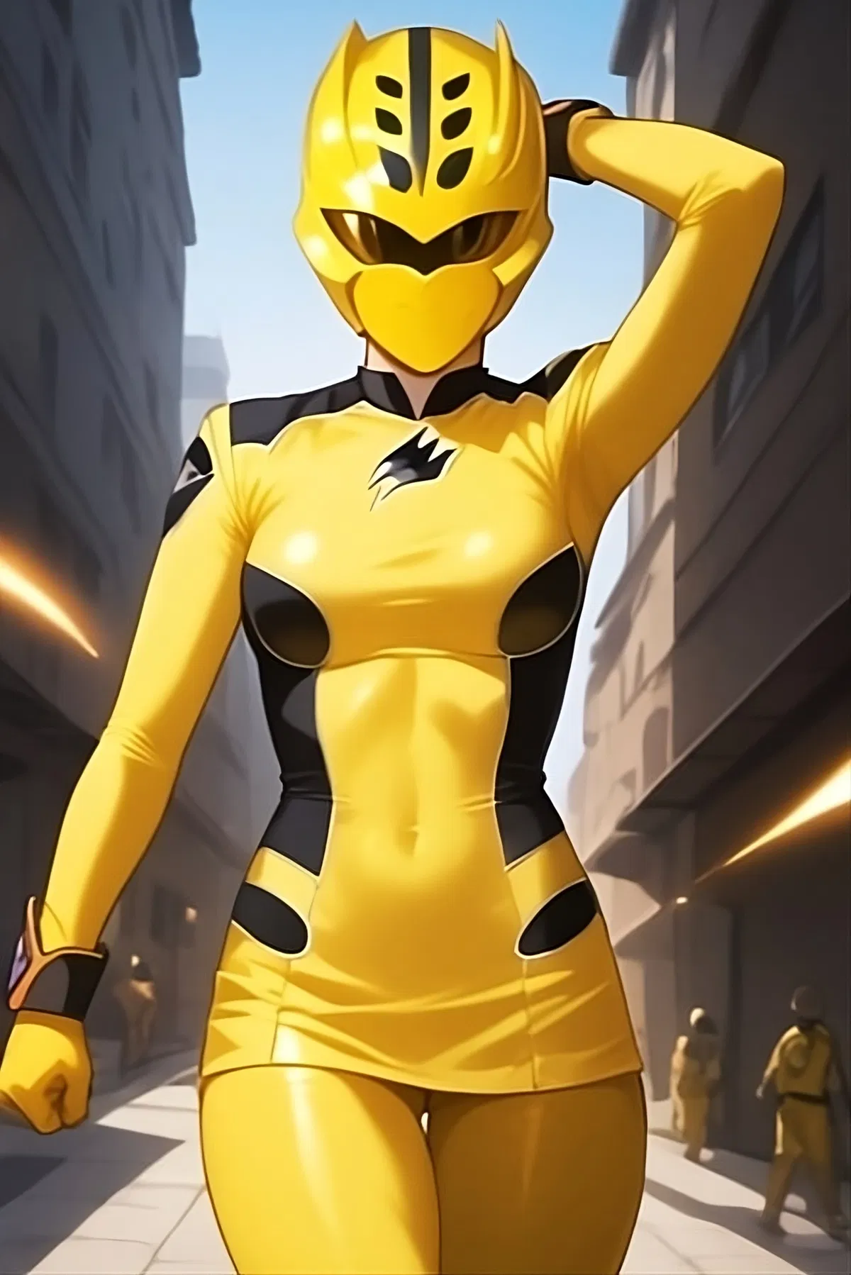 Jungle Fury Yellow Ranger | Lily Chilman