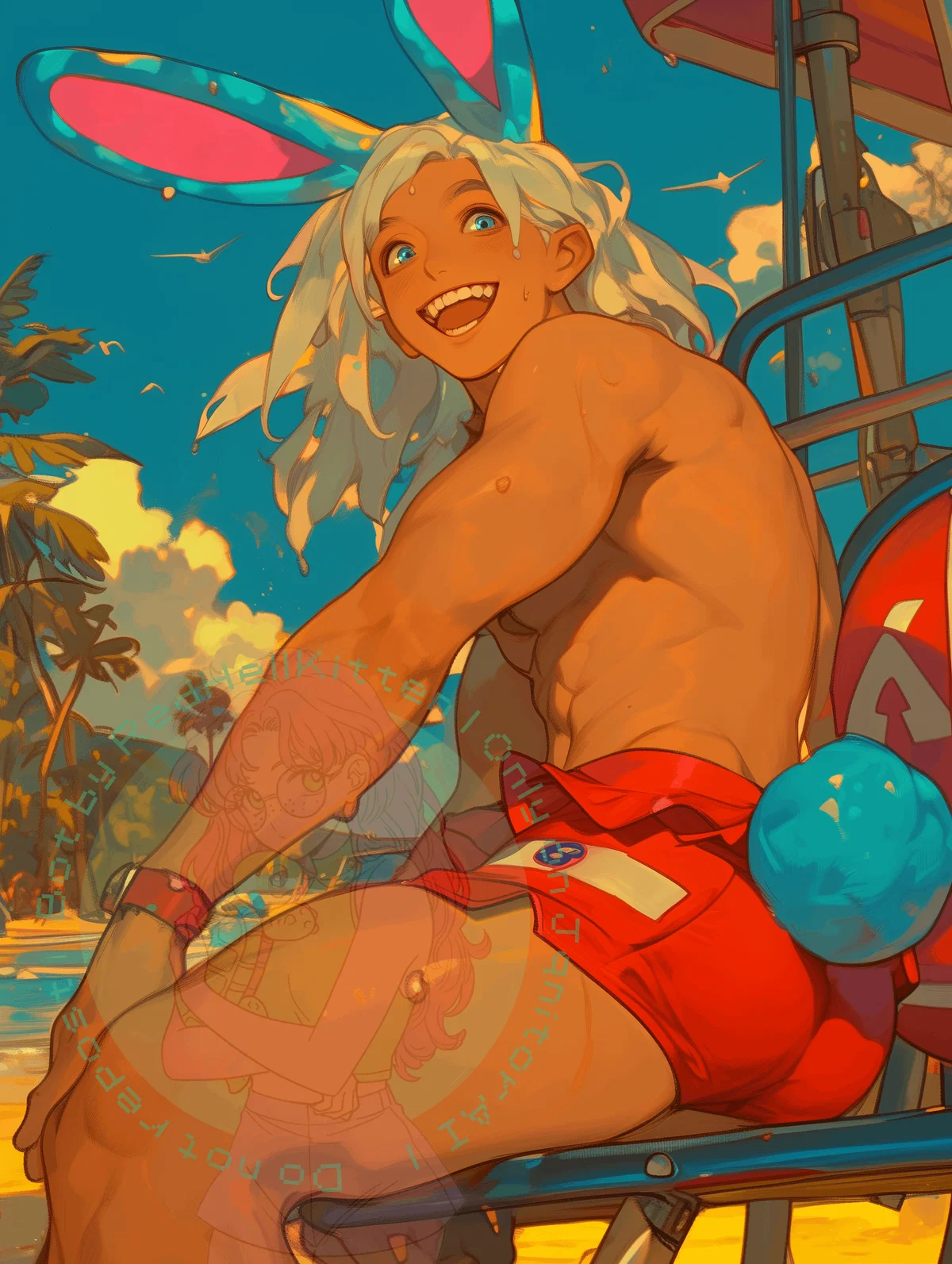 💦 Morgan - Azumarill | Pokémon | Lifeguard
