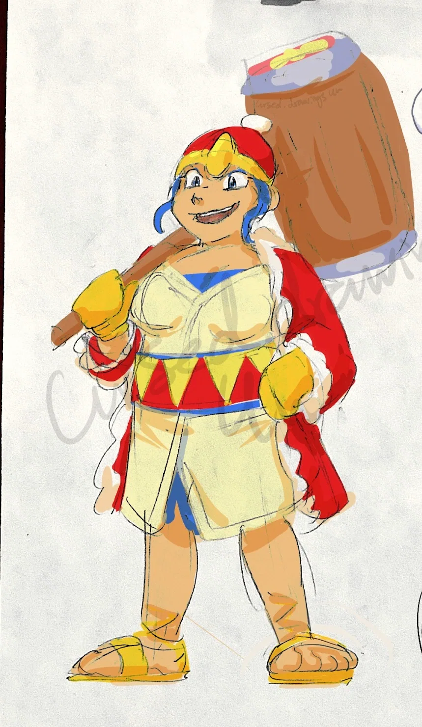 Yandere Queen Dedede - Fem King Dedede