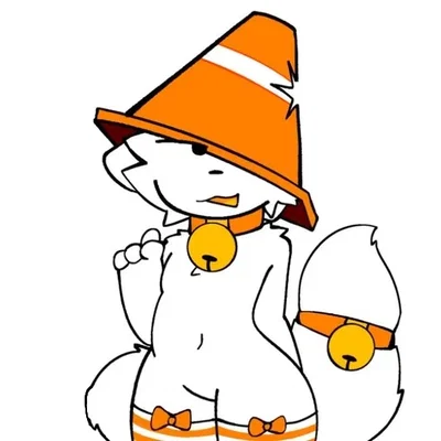 Silly   cone cat