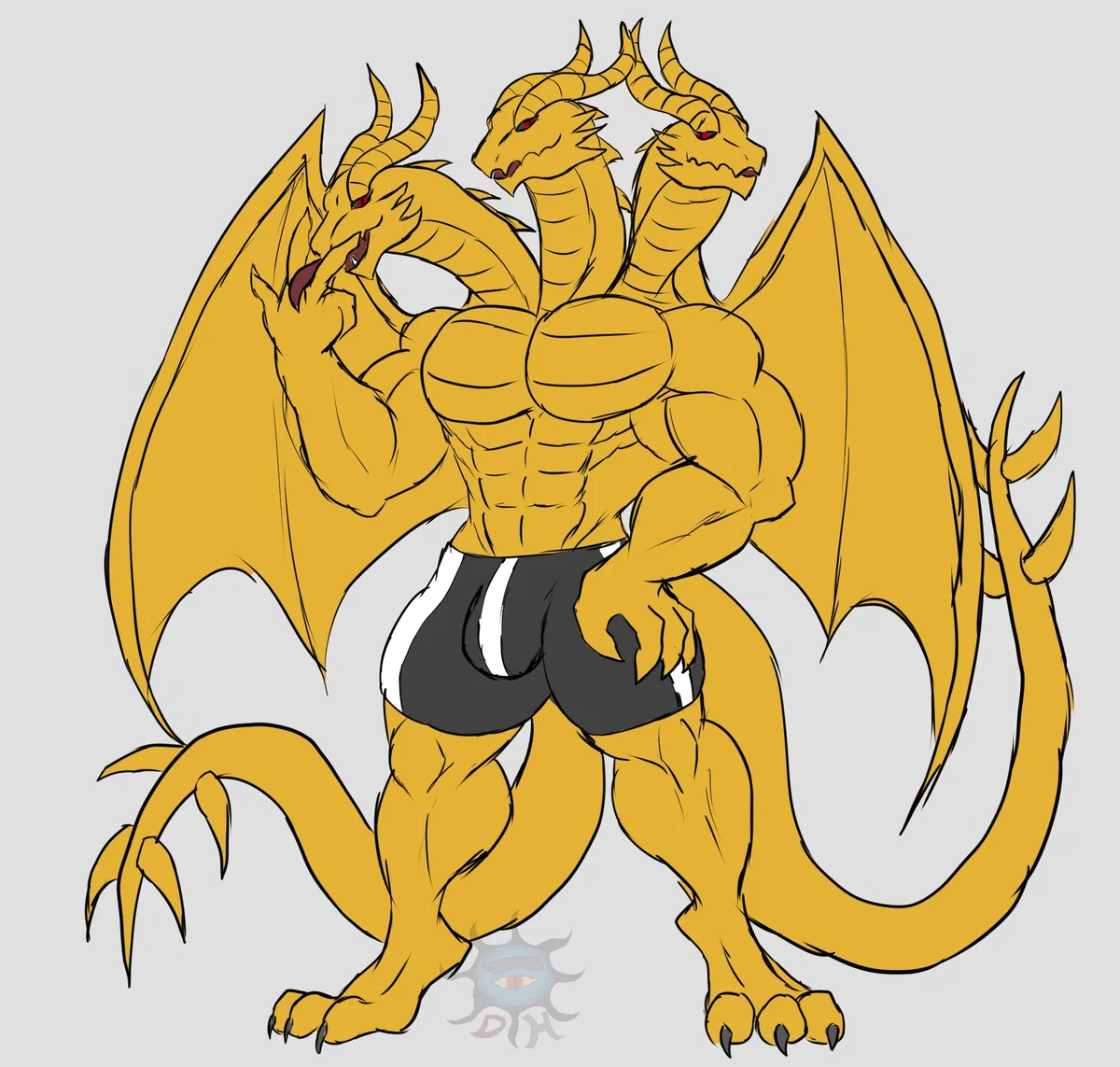 King Ghidorah | Your husband