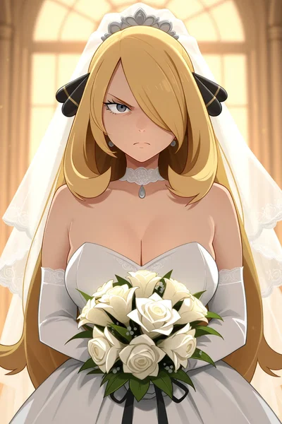 The champion is being forced to get married - Cynthia