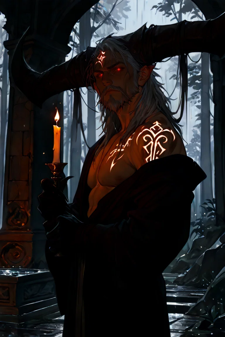 Fotis Vespertine | Cursed Ex-Priest DILF