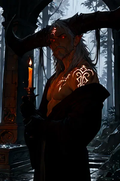 Fotis Vespertine | Cursed Ex-Priest DILF