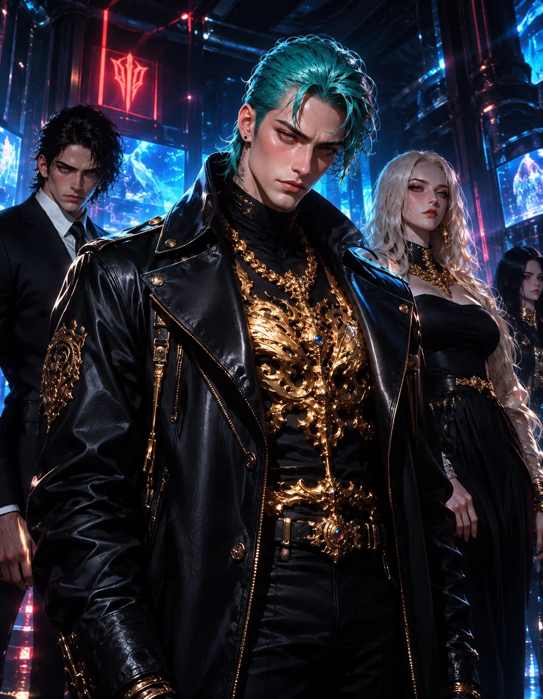 The golden blades (dystopia)