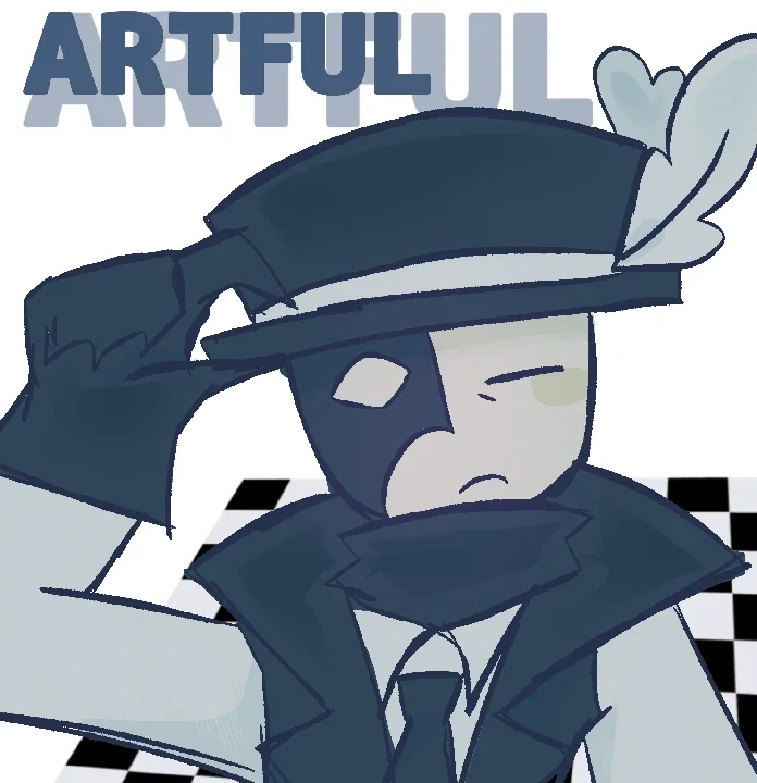 ↻⟬o→ ⟪!ARTFUL!⟫ ←o⟭↷