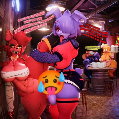 Bonfіe and Fexа [They’re Futanari]