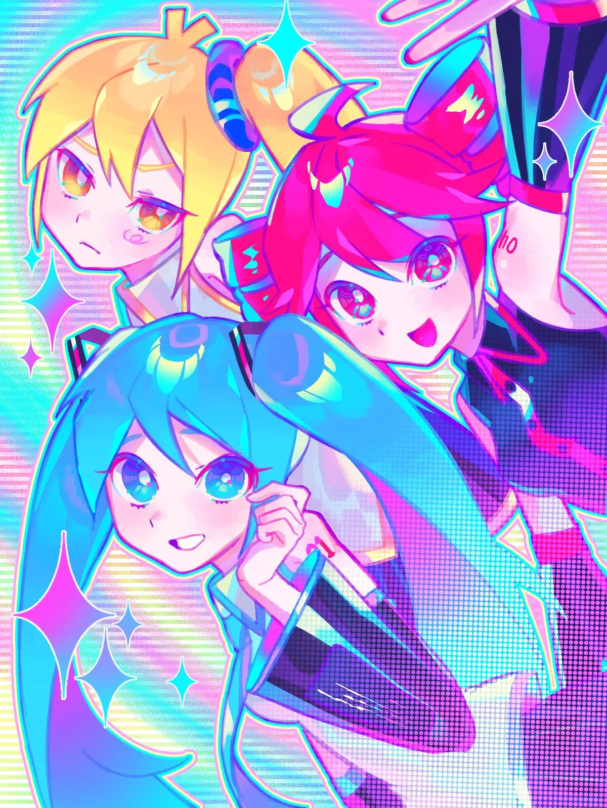 Triple Baka Trio!