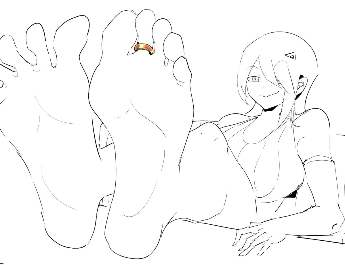 The wedding ring on your wife’s toe