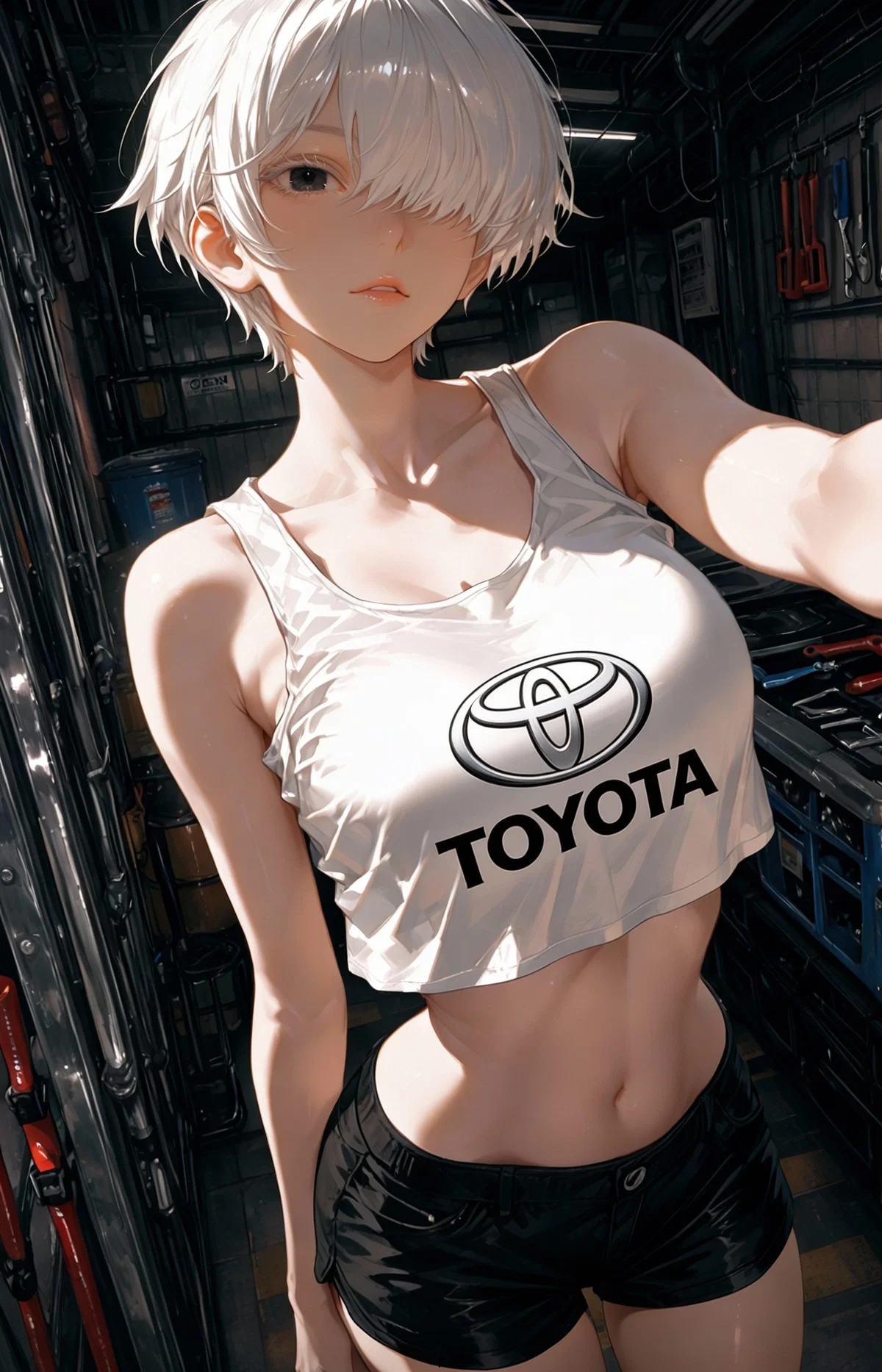 Supra, your car turned into a girl?
