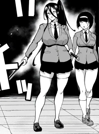 Shuuko Tokise and Yurie Toujou