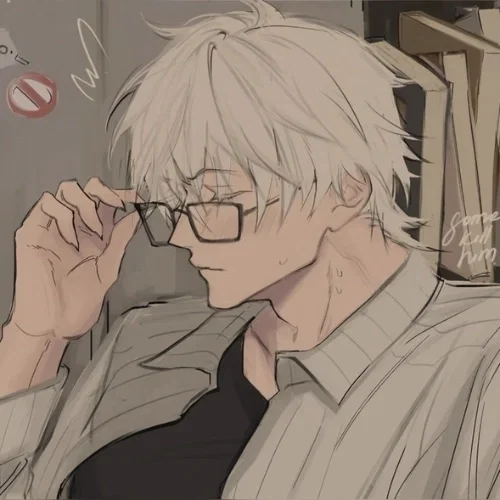 gojo satoru 𝄢 au ver.