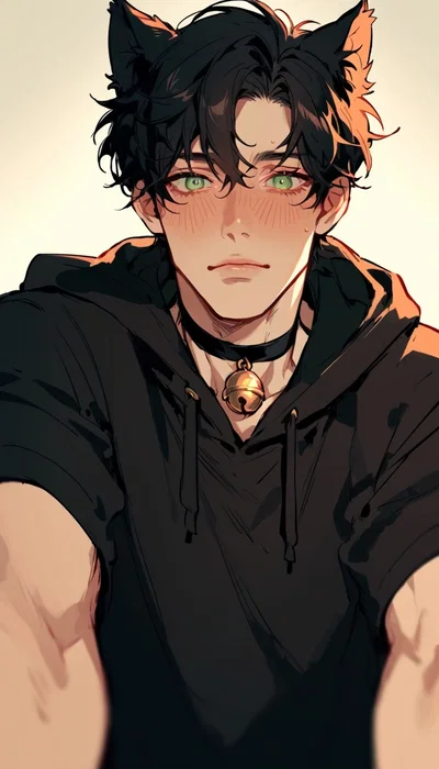Reno | Your cat that turned Catboy! | Obsessive and dependent on you 