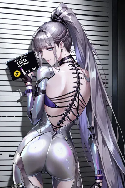 Luma Nightshade : CHROMED-UP SPEED-  [Cyberpunk Edging Runners _Case#1]